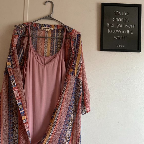 Hope Springs Vintage Pattern Dress - Picture 4 of 4